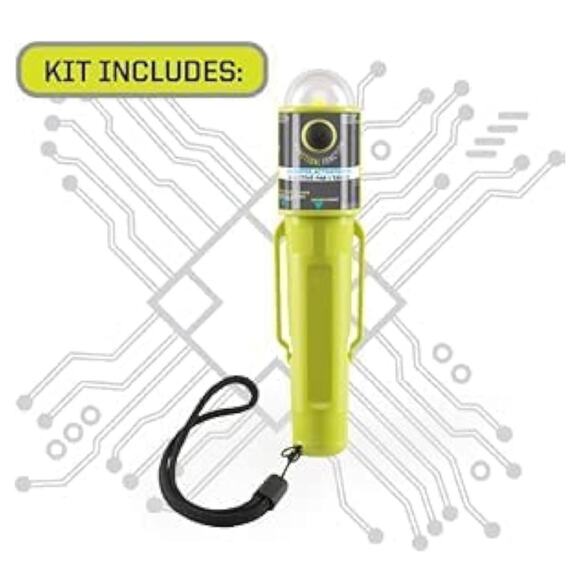 Ocean Signal Waterproof Emergency Prepared Kit with PLB, C-Strobe H20 and Bag - Picture 3 of 8